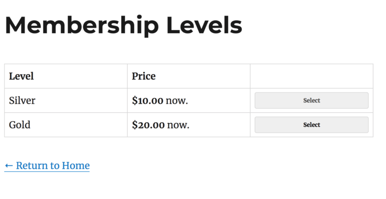 typical-membership-levels